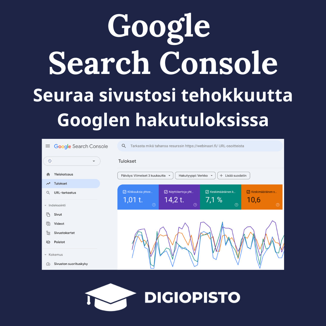 Google Search Console koulutus