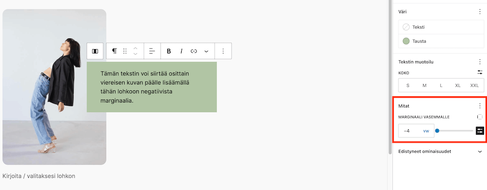 Negatiivinen marginaali